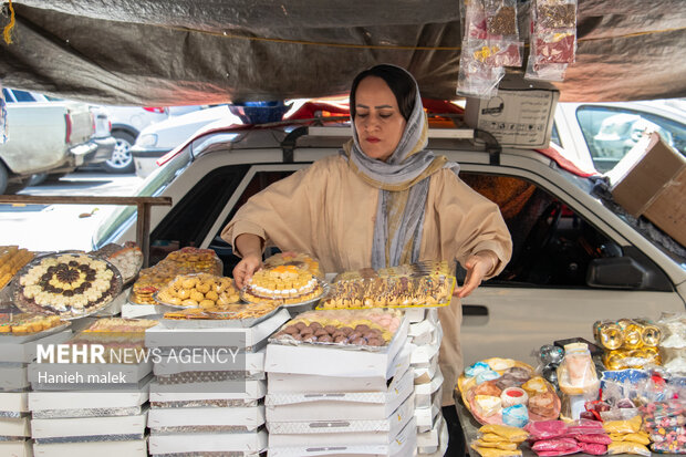 بازار گرگان در آستانه نوروز ۱۴۰۴