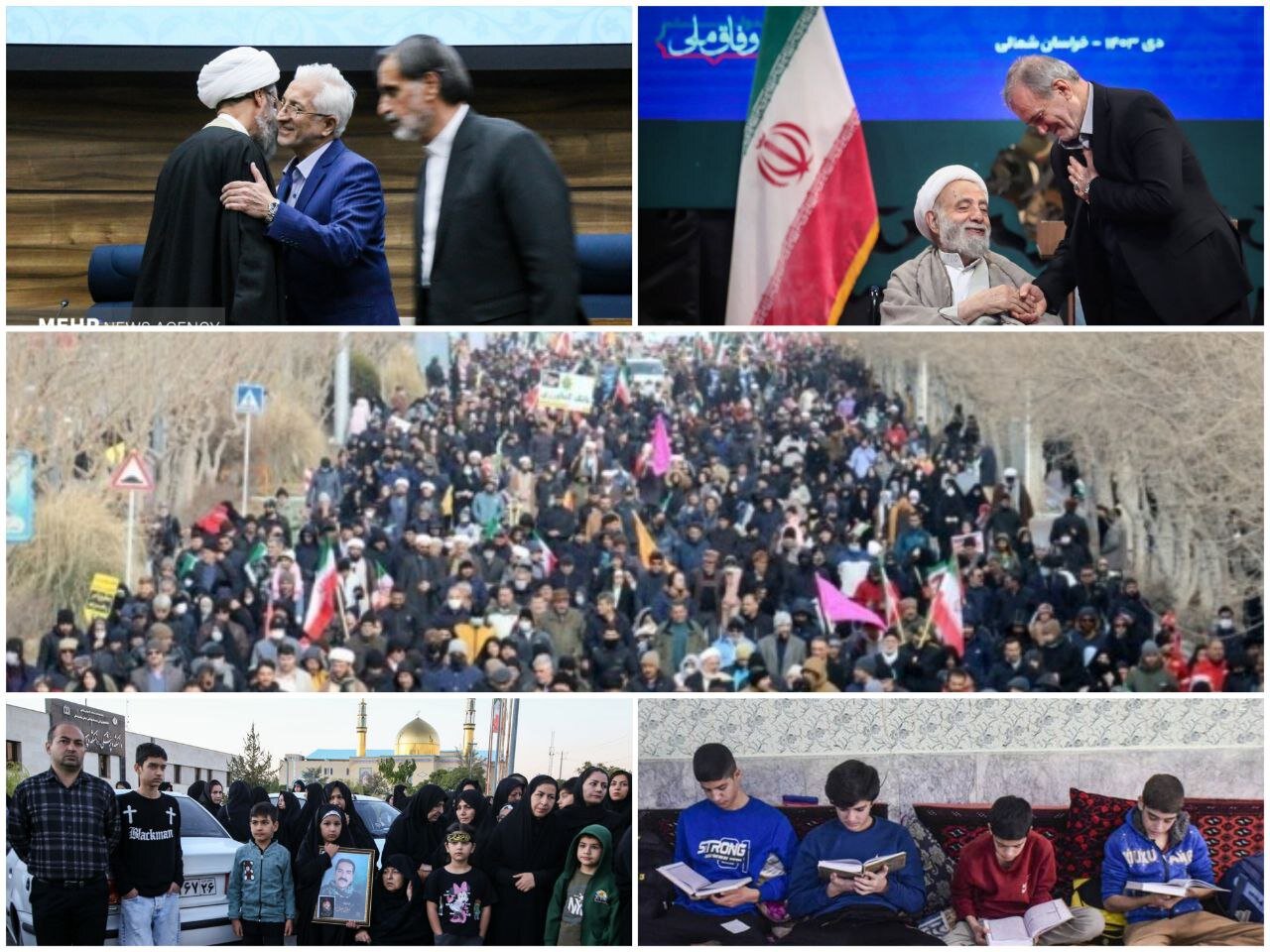 تلخ و شیرینهای ۱۴۰۳؛ از سقوط بالگرد شهید جمهور تا حادثه معدن طبس