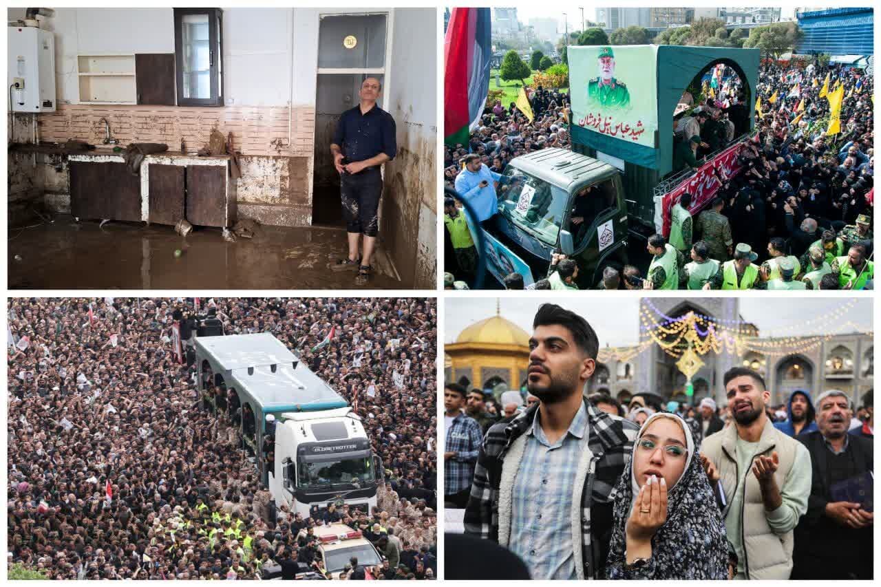 تلخ و شیرینهای ۱۴۰۳؛ از سقوط بالگرد شهید جمهور تا حادثه معدن طبس