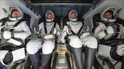 SpaceX capsule carrying NASA astronauts returns to Earth