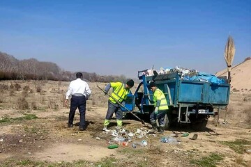 آماده‌سازی محوطه تاریخی ازبکی برای استقبال از گردشگران نوروز