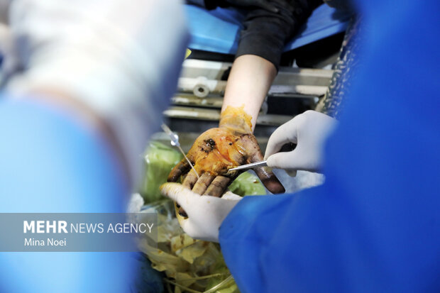 ۲ مصدوم چهارشنبه آخر سال در خوزستان بر اثر شدت جراحات جان باختند