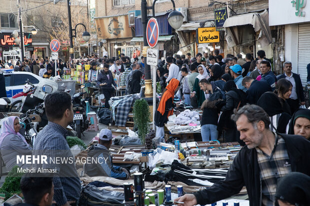 بازار زنجان در آستانه نوروز ۱۴۰۴