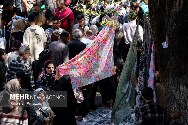 بازار تهران در آستانه نوروز