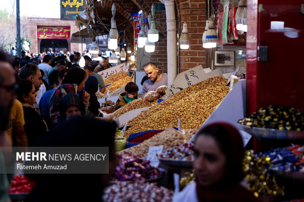 بازار تهران در آستانه نوروز