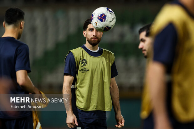 تمرین و نشست خبری تیم ملی فوتبال ایران پیش از بازی با امارات 4