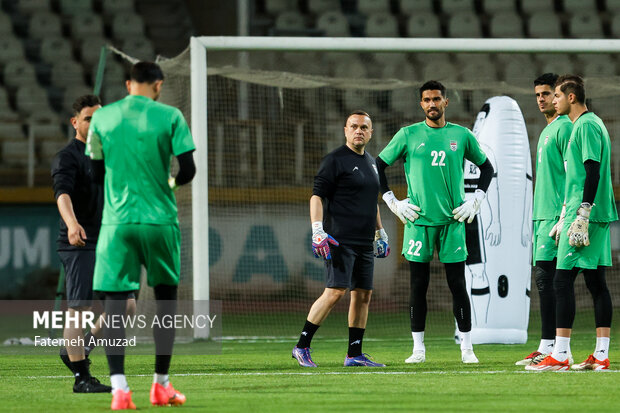تمرین و نشست خبری تیم ملی فوتبال ایران پیش از بازی با امارات 5