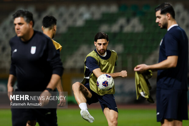 تمرین و نشست خبری تیم ملی فوتبال ایران پیش از بازی با امارات 13