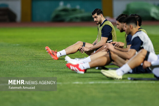 تمرین و نشست خبری تیم ملی فوتبال ایران پیش از بازی با امارات 15