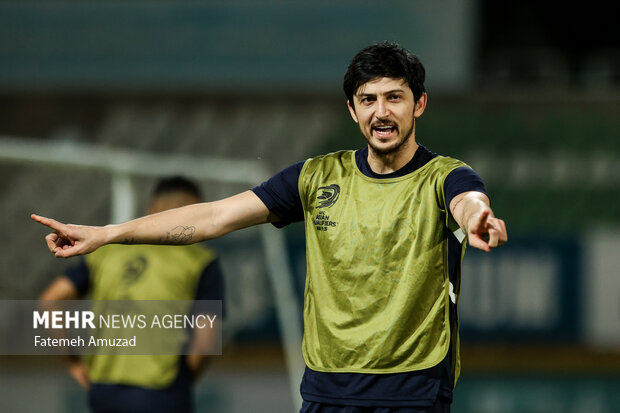 تمرین و نشست خبری تیم ملی فوتبال ایران پیش از بازی با امارات 8