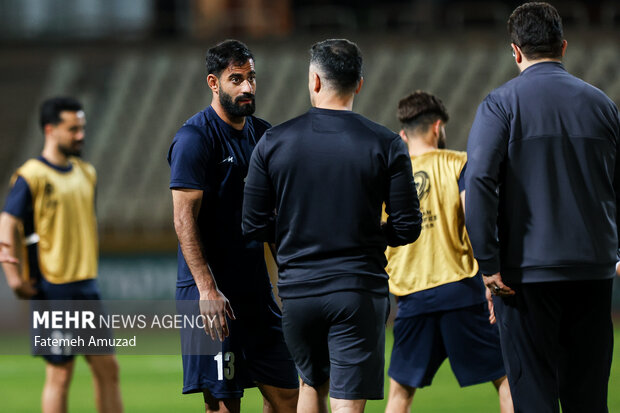 تمرین و نشست خبری تیم ملی فوتبال ایران پیش از بازی با امارات 19