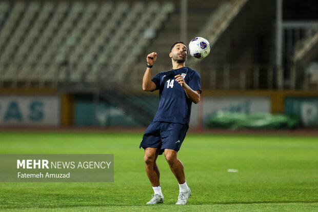 تمرین و نشست خبری تیم ملی فوتبال ایران پیش از بازی با امارات 23