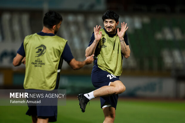 تمرین و نشست خبری تیم ملی فوتبال ایران پیش از بازی با امارات 29