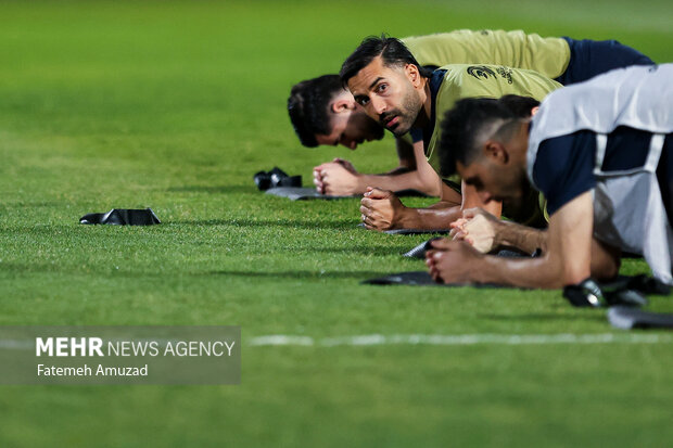 تمرین و نشست خبری تیم ملی فوتبال ایران پیش از بازی با امارات 31