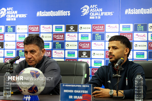 تمرین و نشست خبری تیم ملی فوتبال ایران پیش از بازی با امارات 40