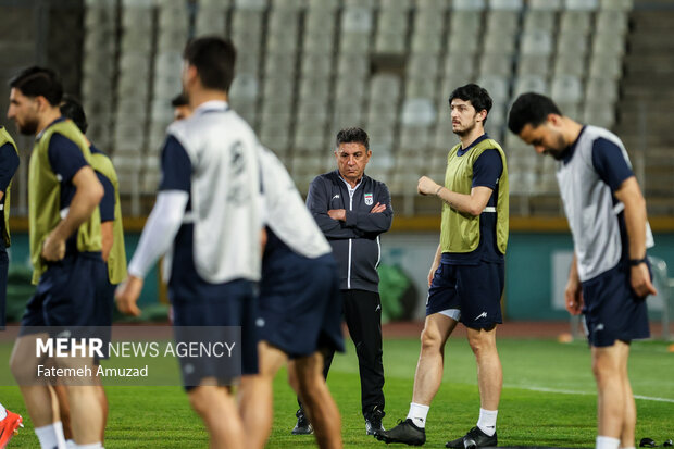 تمرین و نشست خبری تیم ملی فوتبال ایران پیش از بازی با امارات 33