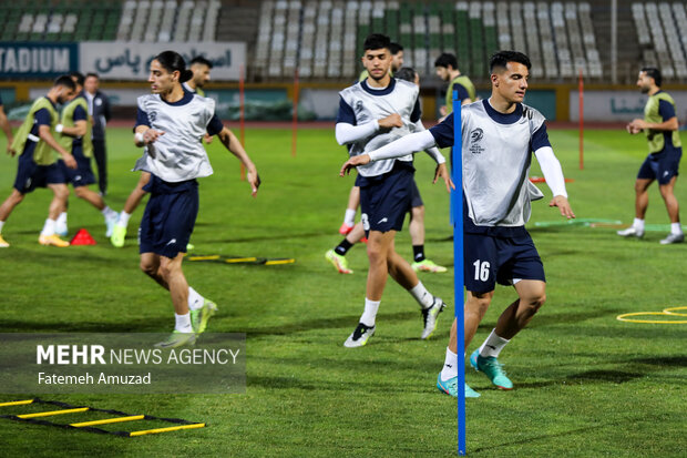 تمرین و نشست خبری تیم ملی فوتبال ایران پیش از بازی با امارات 36