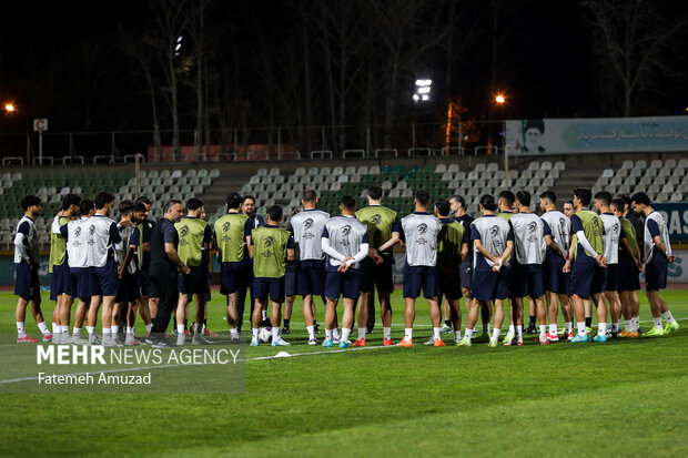 تمرین و نشست خبری تیم ملی فوتبال ایران پیش از بازی با امارات 32