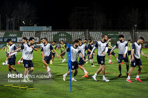 تمرین و نشست خبری تیم ملی فوتبال ایران پیش از بازی با امارات 37
