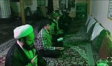 آیین احیای شب نوزدهم ماه رمضان در مصلی بیت‌المقدس اراک