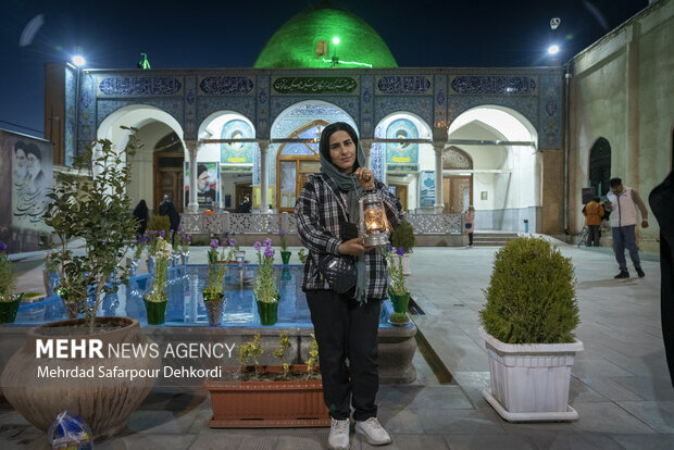 آیین نوروزی «چراغ بران» در شهرکرد