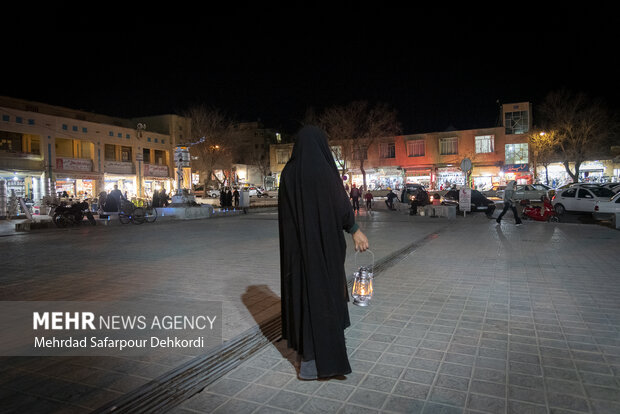 آیین نوروزی «چراغ بران» در شهرکرد