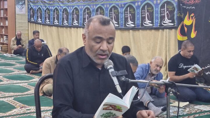 مراسم شب نوزدهم ماه رمضان در مصلی جمعه گناوه