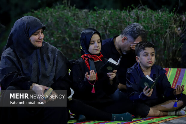 مراسم احیای شب نوزدهم ماه مبارک رمضان در مسجد دانشگاه تهران