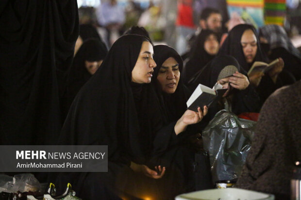 احیای شب نوزدهم در مسجد مقدس جمکران