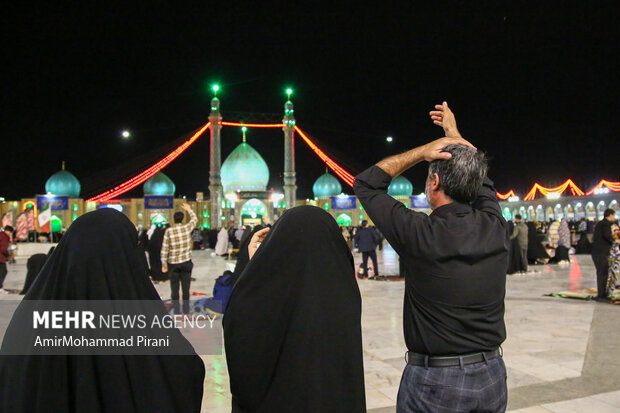 احیای شب نوزدهم در مسجد مقدس جمکران