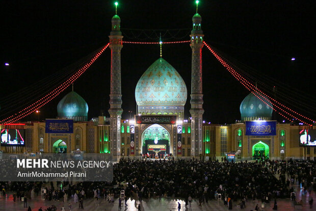 احیای شب نوزدهم در مسجد مقدس جمکران