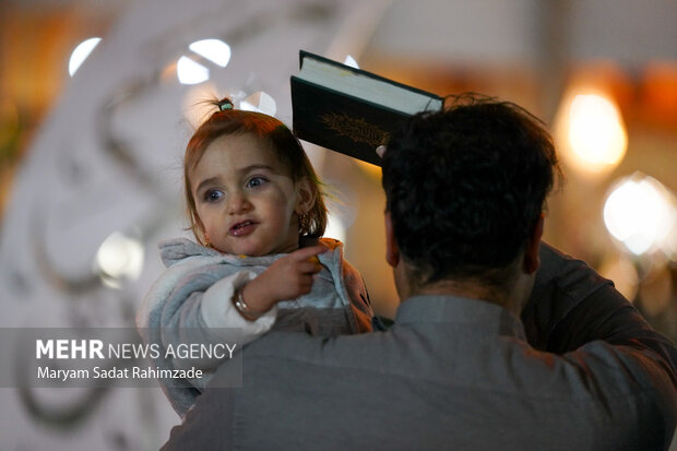 مردم دارالمومنین همدان چشم به آسمان در شب های قدر