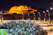 مسیر گردشگری شبانه محوطه باستانی سیلک کاشان افتتاح شد