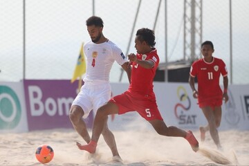 Iran down Afghanistan in 2025 AFC Beach Soccer Asian Cup