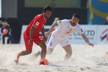 Iran start 2025 AFC Beach Soccer Asian Cup on high