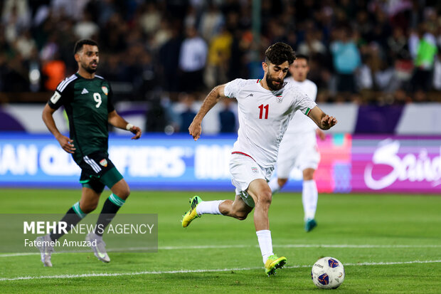 تصفيات كأس العالم 2026 - منتخبا إيران والإمارات العربية المتحدة