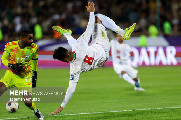 تصفيات كأس العالم 2026 - منتخبا إيران والإمارات العربية المتحدة