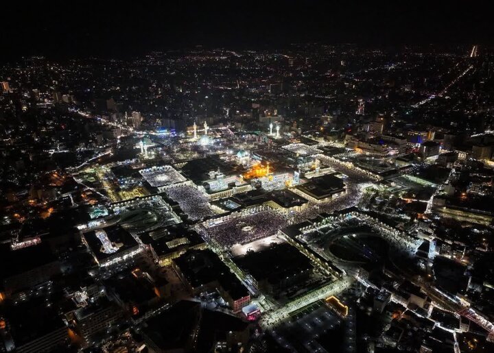 تکمیل ظرفیت حرم مطهر امام رضا(ع) در شب بیستویکم ماه رمضان