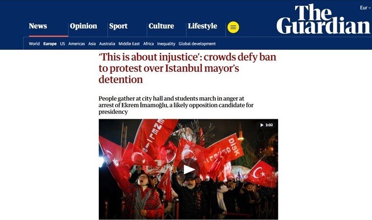 Türkiye'deki protestolar dış basına nasıl yansıdı?