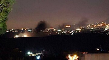 تصاویری آخرالزمانی از حملات سنگین رژیم صهیونیستی به لبنان