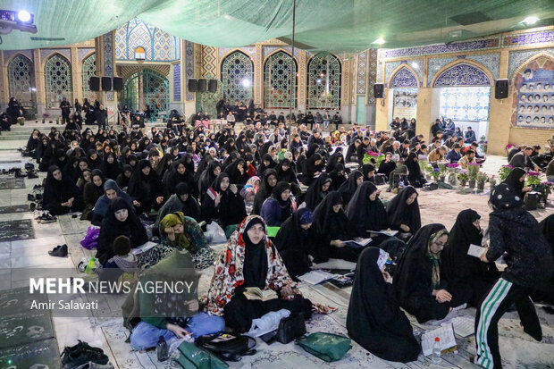 مراسم احیای شب بیست و یکم در سمنان