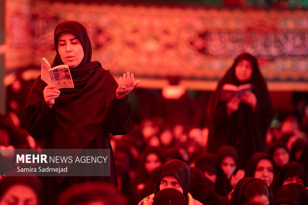 مراسم احیای شب بیست و یکم ماه رمضان در گلزار شهدای بهشت زهرا