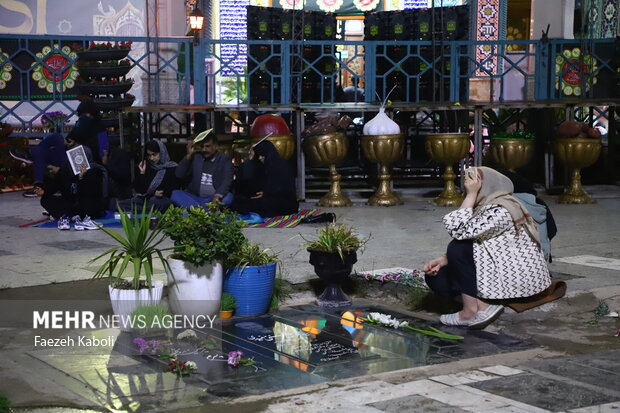 احیای شب بیست و یکم ماه رمضان در گرگان