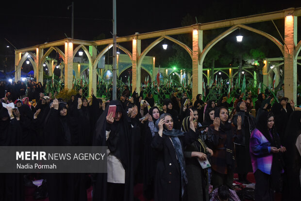 شب بیست و یکم رمضان- امامزاده طاهر (ع)