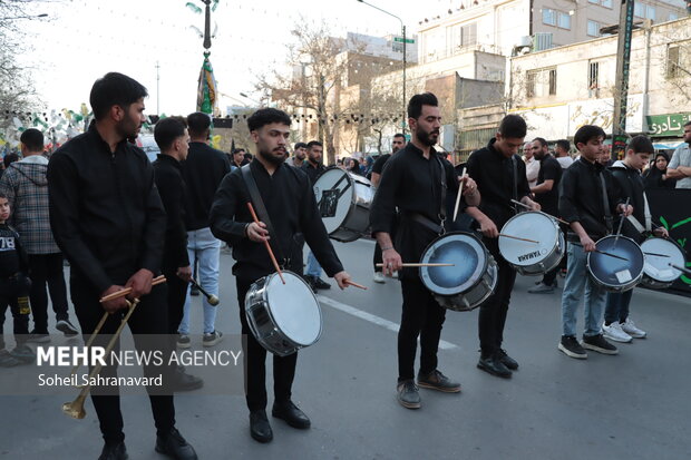 دسته عزای علوی در مشهد