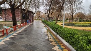 بارش باران بهاری در بجنورد