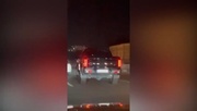 توقیف وانت پیکاپ «کی ام سی تی ۹» به دلیل تخلفات خطرناک + فلیم