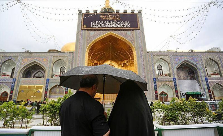 تدابیر حرم رضوی برای بارش باران و اجرای برنامههای سومین شب قدر