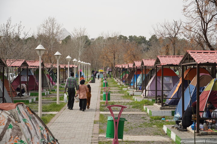 اسکان ۳۴۰۰ نفر در فضاهای مسقف بوستان زائرپذیر غدیر