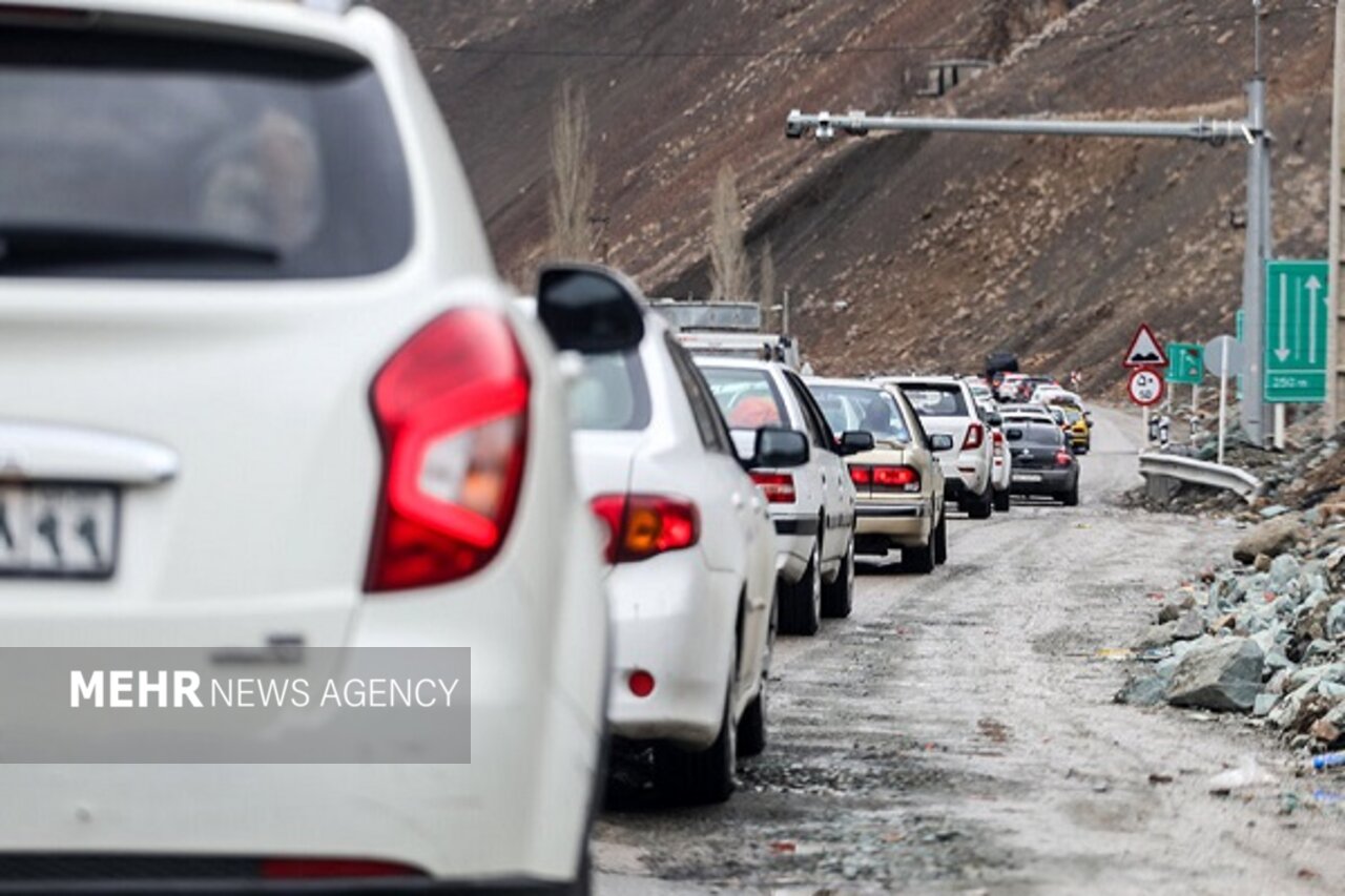 بن بست ترافیکی در محورهای شمال شرق تهران؛از جاجرود تا هراز سنگین است